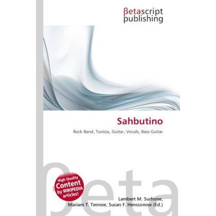 Sahbutino, Fachbücher