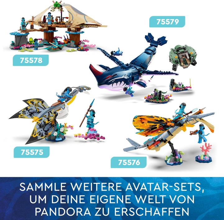 Produktbild LEGO Payakan der Tulkun und Krabbenanzug (75579, LEGO Avatar)