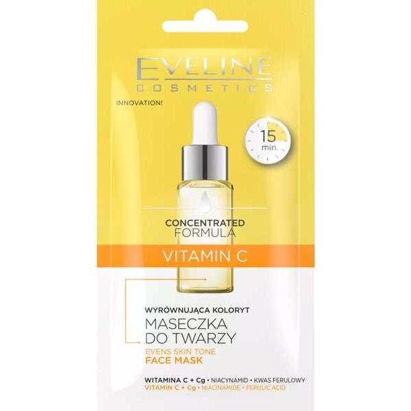 Eveline, Gesichtsmaske, Derma Expert Gesichtsmaske Vitamin C 8ml (8 ml)