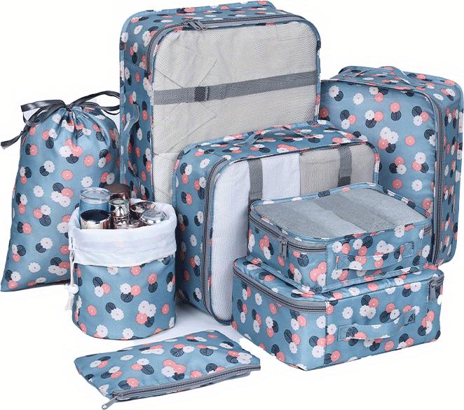Produktbild Only-Bags.Store Travel Organizer Bag Set, grosse Kapazität Packing Cubes mit multifunktionalen Make-up Lagerung