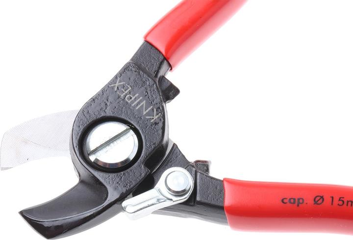 Produktbild Knipex Kabelscheremit Öffnungsfeder 95 21 165 (165 mm)