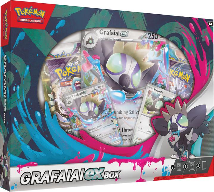 Pokémon TCG - Grafaiai ex Box (English, Box Set & Collection)