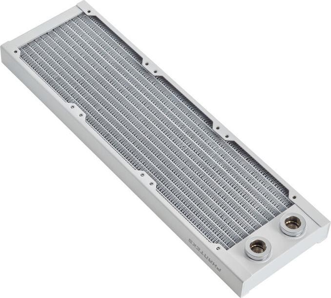 Actual product image Phanteks Glacier EZ-Fit 360RAD-30 radiator, copper - 360 mm, white
