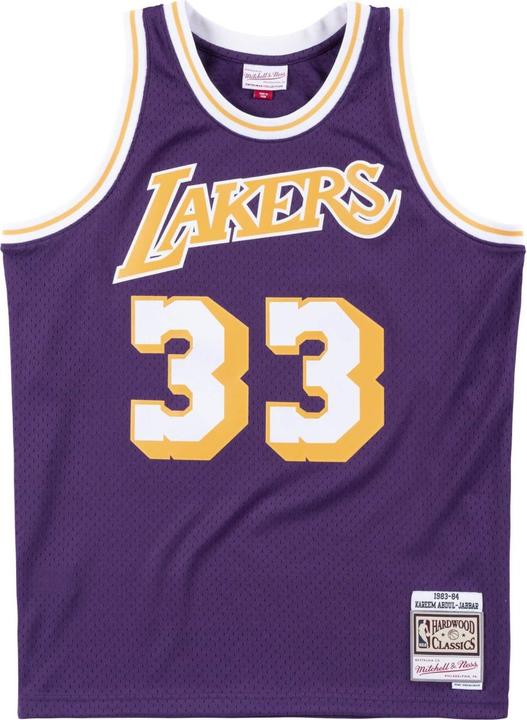 Image du produit Mitchell & Ness Swingman Mesh Jersey LA Lakers 1983-84 Kareem Abdul-Jabbar (XL)