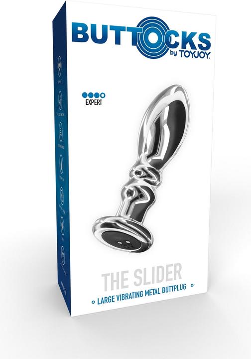 Image du produit Toy Joy Plug vibrant en métal The Slider L