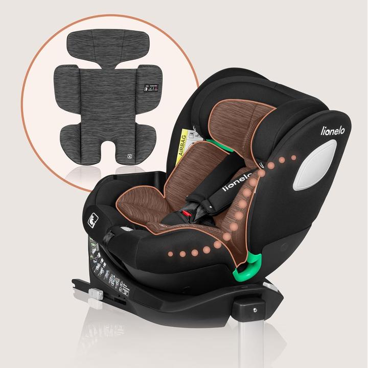 Actual product image Lionelo Braam I-Size (Reboarder, ECE R129/i-Size Standard)