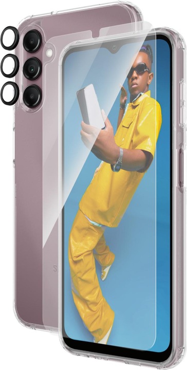 Image du produit PanzerGlass Bundle Ultra Wide FIt Glass + Case + Lens (1 pièce(s), Samsung Galaxy A14, Samsung Galaxy A14 5G)