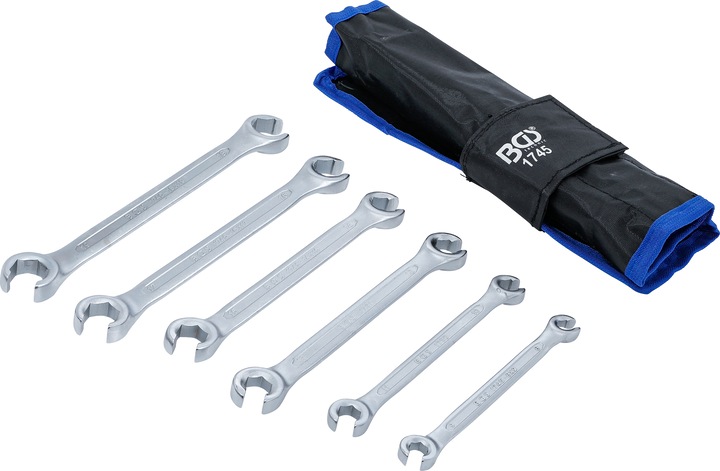 Actual product image BGS Open double ring spanner set