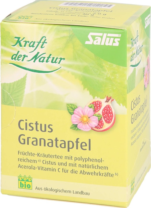 Actual product image Salus Cistus Granatapfel Tee Bio (63 g)