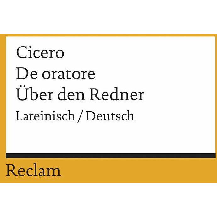 Thumbnail - Über den Redner, Belletristik von Cicero