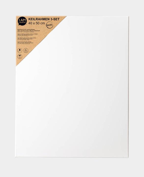 Image du produit I Am Creative Cadre à clavettes 3-Set BASIC (50 x 40 cm)