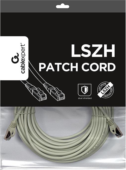 Image du produit Gembird PP6A-LSZHCU-20M Câble réseau gris Cat6a S/FTP (S-STP) (S/FTP, CAT6a, 20 m)