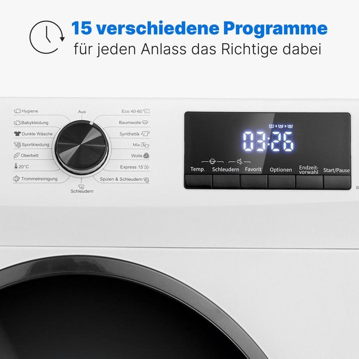 Produktbild Bomann WA 7185 w (8 kg, Links)