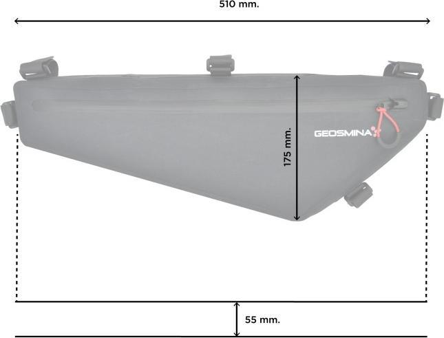 Productafbeelding Geosmina Rahmentasche (5 l, Frametas)
