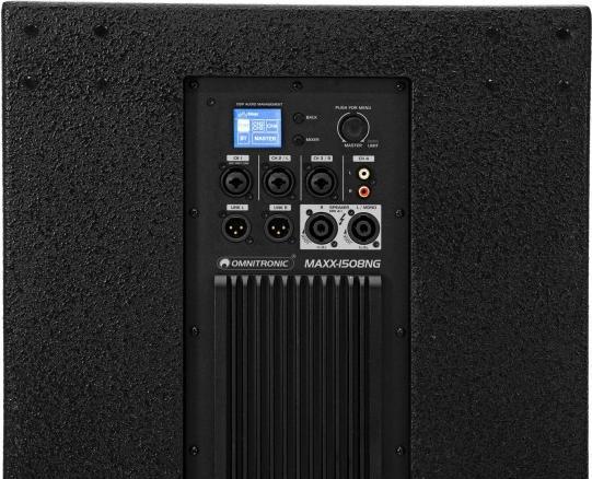 Actual product image Omnitronic MAXX-1508NG 2.1 (Subwoofer active)