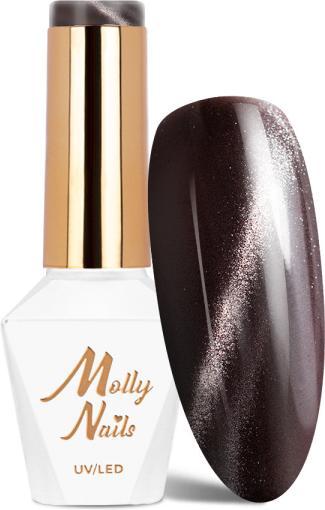 Molly Nails Gellack Cat Eye Metallic Browns UV/LED (UV-Gel Lack)