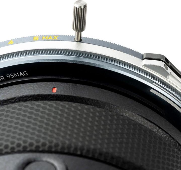 Productafbeelding Nisi JetMag Pro VND 1-5 95MAG (95 mm, ND / grijsfilter, Polarisatiefilter)