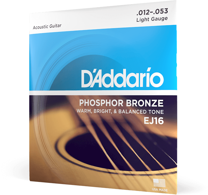 Actual product image D'Addario Ej16-3d (6 x, Guitar, 0.05")