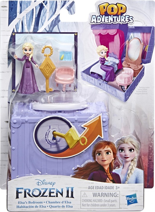 Produktbild Hasbro Frozen 2 Eiskönigin Pop-Up Abenteuer Elsas Zimmer Spielset