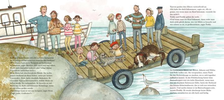 Actual product image Ferien auf Saltkrokan. Als Tjorven einen Seehund bekam (German, Astrid Lindgren, 2021)