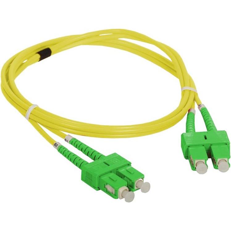 No Name Patch cord SM SC/APC-SC/APC duplex 9/125 3.0m ALANTEC (3 m), Netzwerkkabel