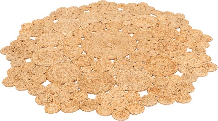 Produktbild Pergamon Naturfaser Teppich Jute Salsa Natur Circle Rund (120 x 120 cm)