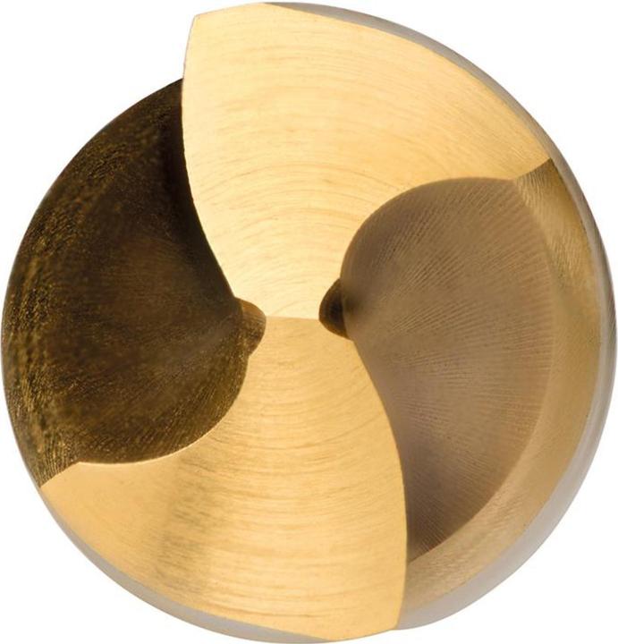 Actual product image Dormer Twist Drill DIN 1897 A520 nominal-Ø 12.1 mm HSS profile ground TiN straight shank 2.5xD right hand (12.1 millimetre)