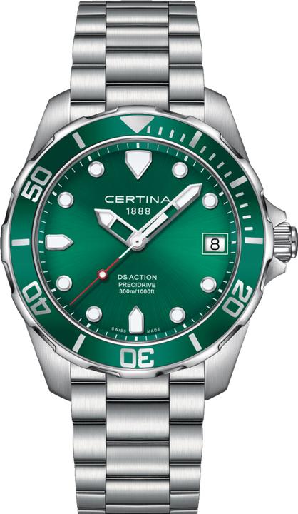 Certina Azione DS (Orologio sub, Orologio da polso analogico, Fatto in Svizzera, 41 mm)