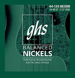 Image du produit GHS Basse en nickel équilibrée 5M-NB 044/130 (5 x, Guitare électrique)