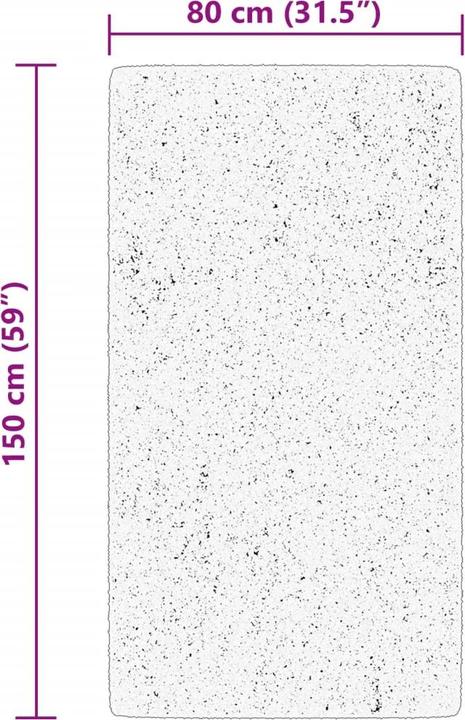 Actual product image vidaXL Teppich (80 x 150 cm)