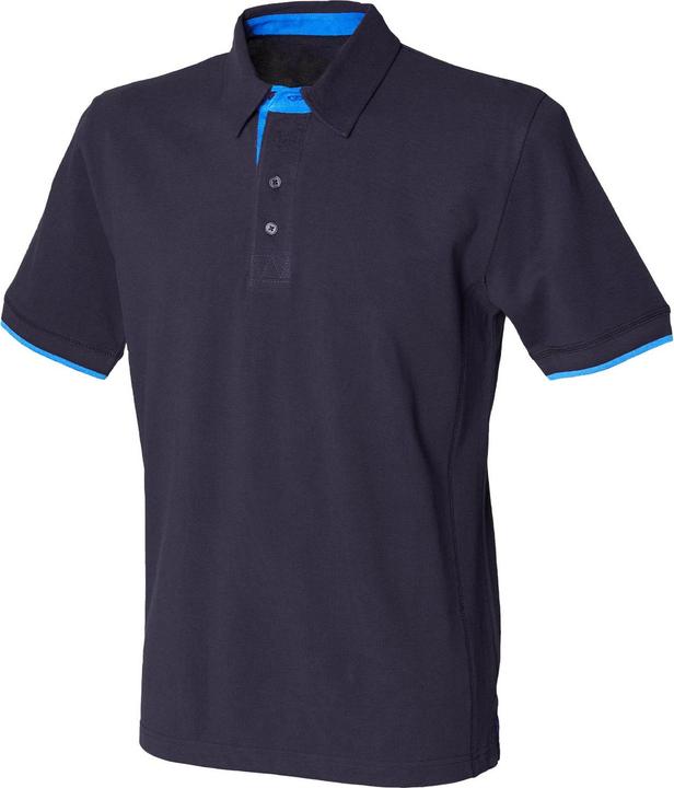 Produktbild Front Row Kontrast Pique Polo Shirt (XL)