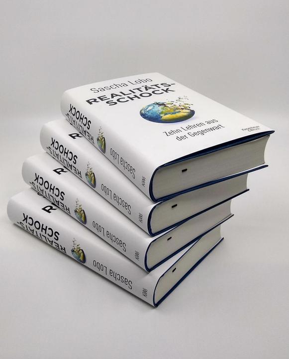 Actual product image Realitätsschock (German, Sasha Lobo, 2019)