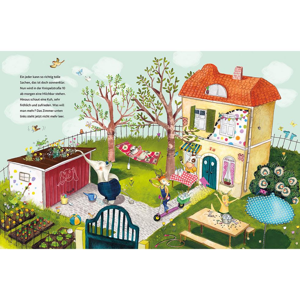 Thumbnail - Zimmer frei in der Knispelstrasse 10, Kinderbücher von Katja Jäger, Frank Maria Reifenberg