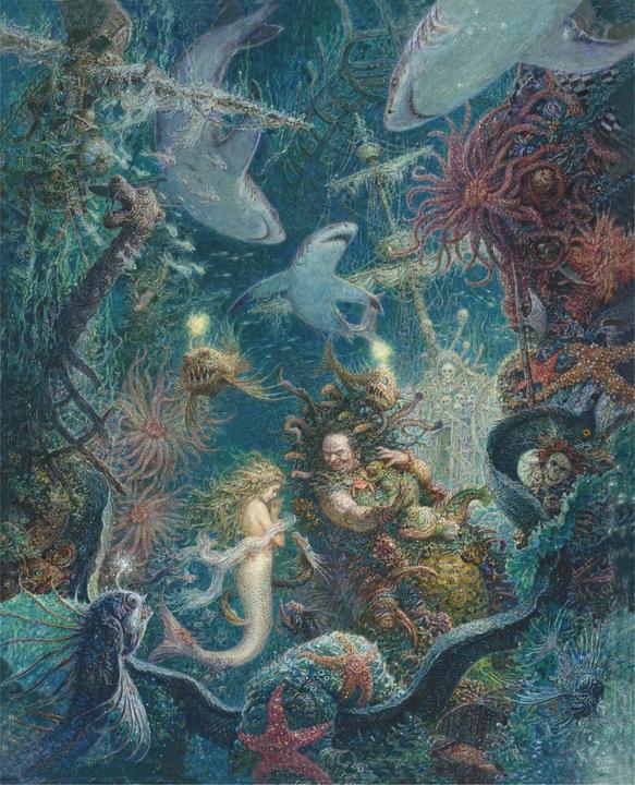 Produktbild Die kleine Meerjungfrau (Deutsch, Hans Christian Andersen, Anton Lomaev, 2016)