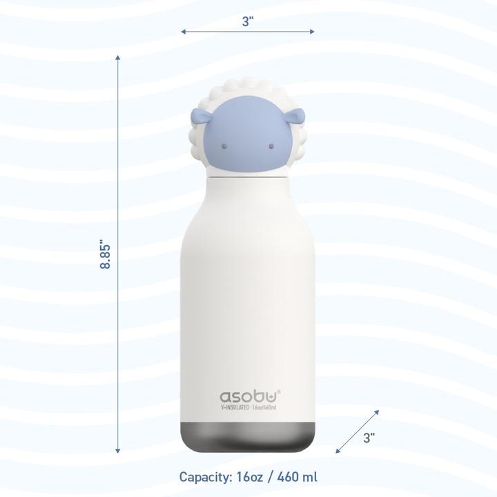 Image du produit Asobu Bestie Penguin - Thermoflasche mit Strohhalm 460 ml (0.46 l)