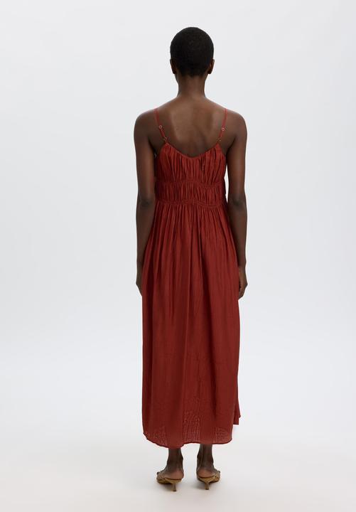 Image du produit Selected V-Ausschnitt Spaghetti Maxikleid (34)