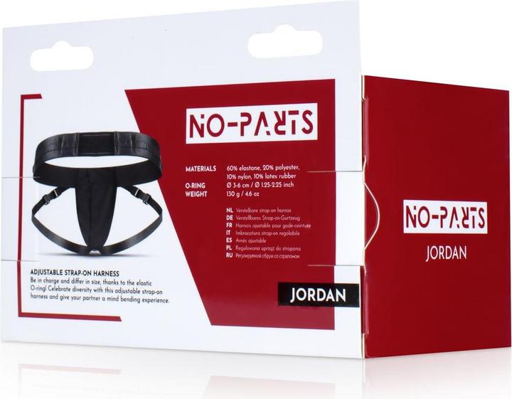 Productafbeelding No-Parts NoParts Jordan Verstelbaar Strapon Harnas