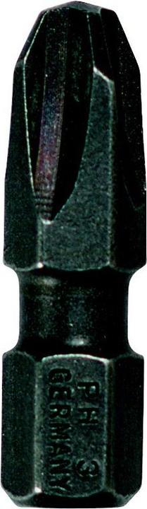 Actual product image Cimco BITFLEX bit standard, DIN 3128, for cross-slotted head screws, PH 3, 25 mm (Cross Phillips PH)