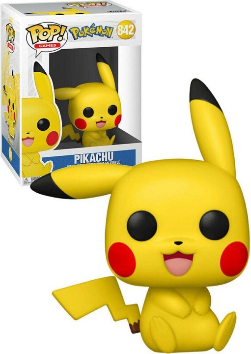 Actual product image Funko Pop! Pokemon : Pikachu (842)