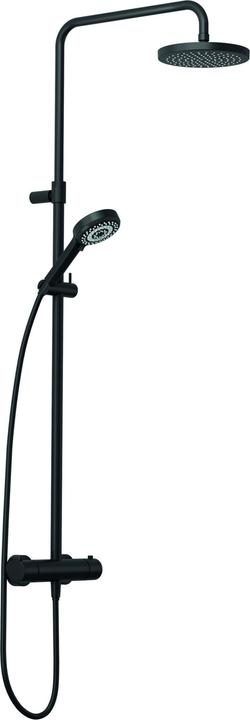 Kludi DIVE Thermostat Dual Shower System, montage mural, nettoyage rapide du calcaire, 6807939-00