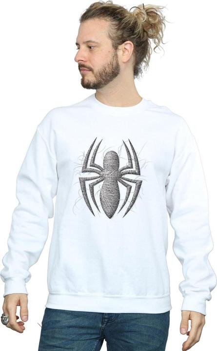 Produktbild SpiderMan Web Logo Sweatshirt (L)