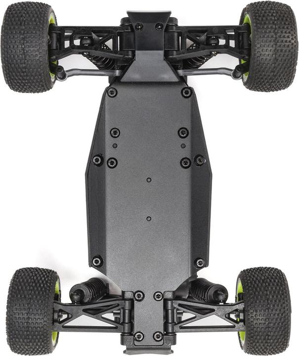 Actual product image Losi Micro-T 2S 1/28 2WD RTR Stadium Truck (Akku & Ladegerät enthalten), Silber (RTR Ready-to-Run)