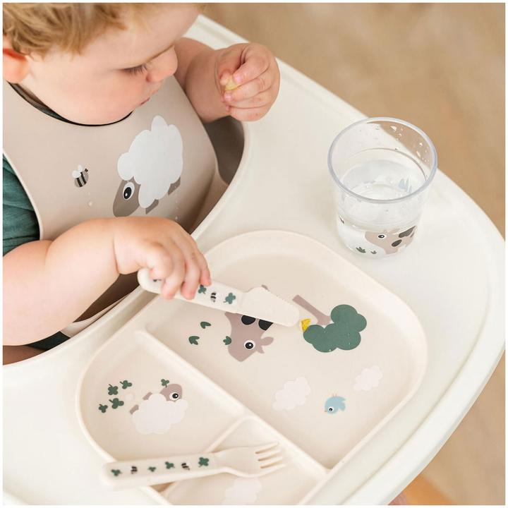 Produktbild Done by Deer Glas Tiny Farm