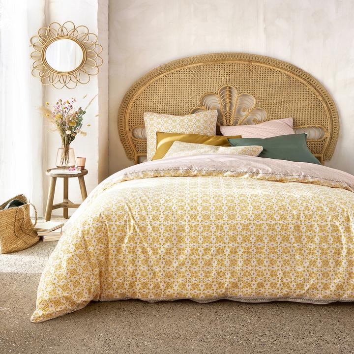 Image du produit La Redoute Interieurs Gardenia Jaune (Housse de couette, 200 x 200 cm)