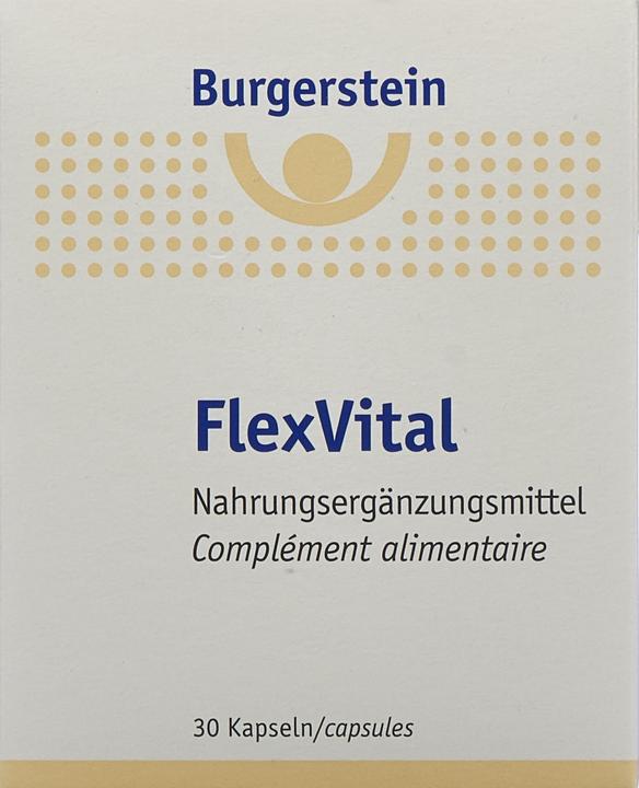 Actual product image Burgerstein FlexVital (30 Piece, Capsules, 38 g)