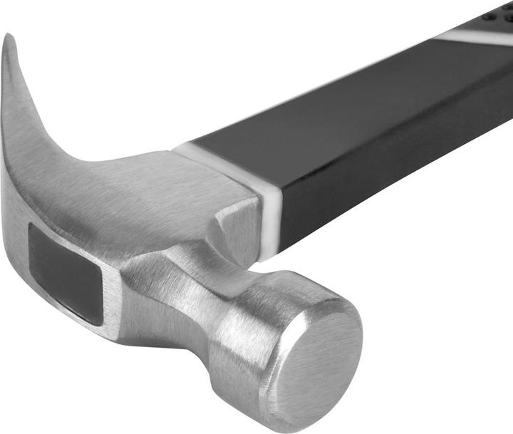Actual product image Stahlwerk Claw hammer 570 g Carpenter's hammer made of carbon steel with TPR handle (570 g)