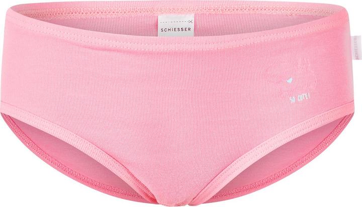 Immagine prodotto Schiesser Confezione da 6 slip / mutande per bambine in cotone biologico a coste sottili (140, confezione da 6)
