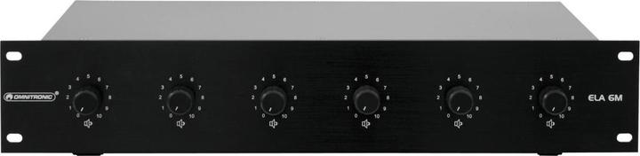 Image du produit Omnitronic ELA 6MZone LSRegler sw