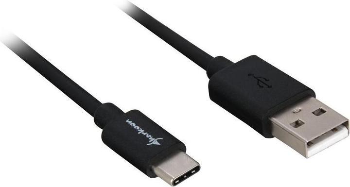 Immagine prodotto Sharkoon USB-A 2.0 Stecker auf USB-C Stecker (0.50 m, USB 2.0)