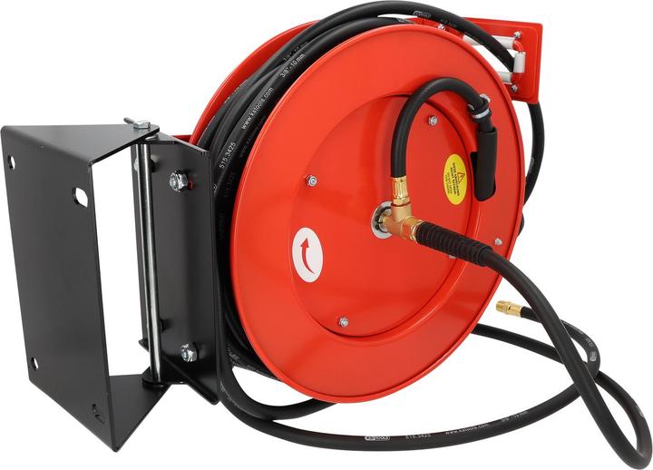 Actual product image KS Tools Compressed air hose reel Ø10 mm, connection 3/8″, 20 m
